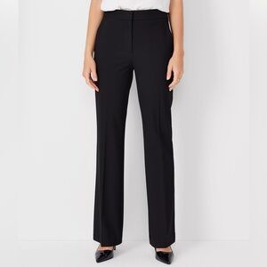 Ann Taylor High Rise Trouser in Core Black